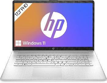 HP (FullHD 17,3 Zoll Gaming Notebook (AMD Ryzen™ 7 7730U 16-Thread CPU, 4.5 GHz, 32 GB DDR4, 1000 GB SSD, 8-Core Vega 3D™, HDMI, BT, USB 3.0, WLAN, Windows 11 Prof. 64)