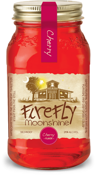 Firefly Moonshine Cherry 0,7L (29,1% Vol.) inkl. Ausschüttaufsatz