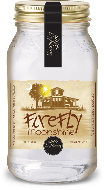 Firefly Moonshine White Lightning 0,7L (50,35% Vol.) Das ORIGINAL ! inkl. Ausschüttaufsatz